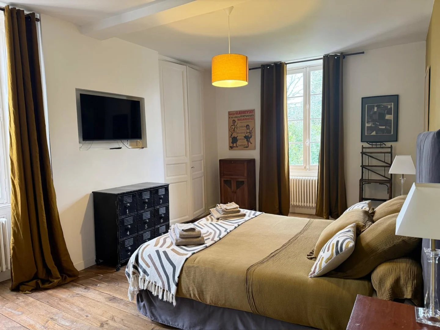Une chambre du Domaine de Belisle
